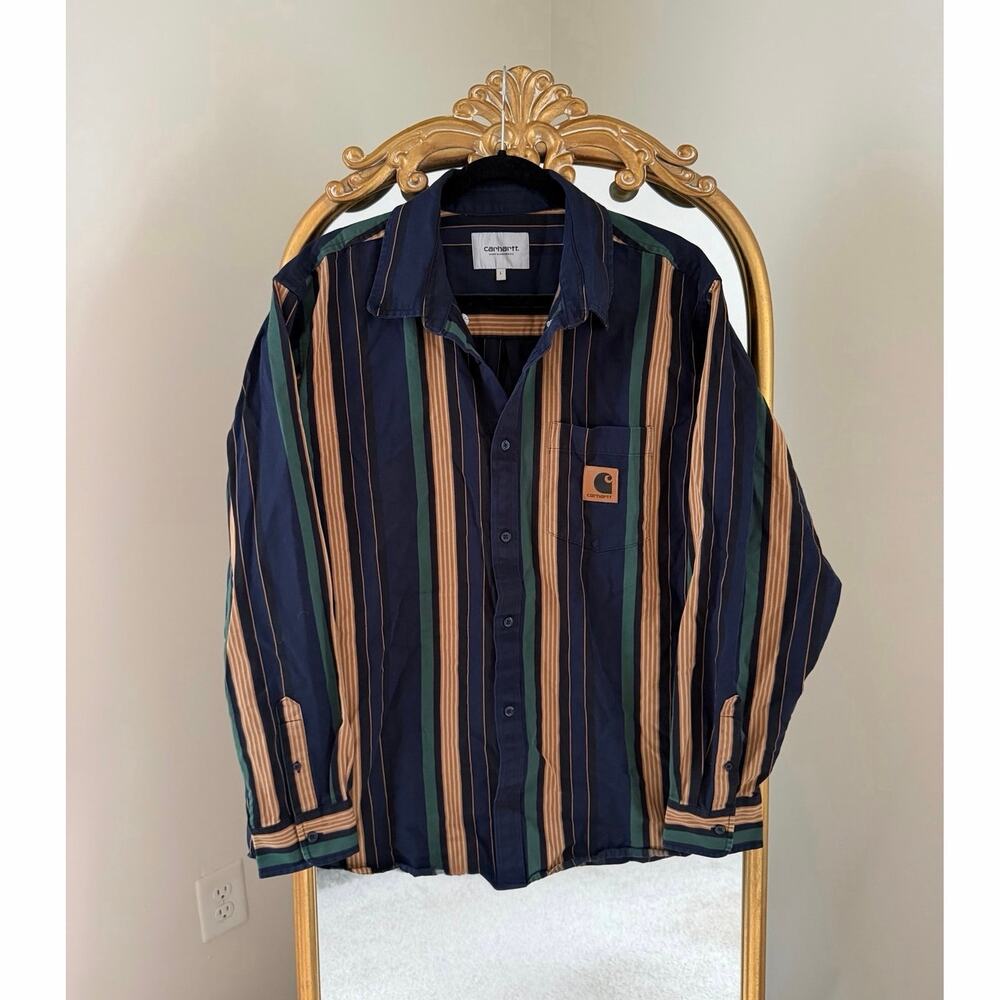 Carhartt WIP Work In Progress Dorado Stripe Button Down Shirt
